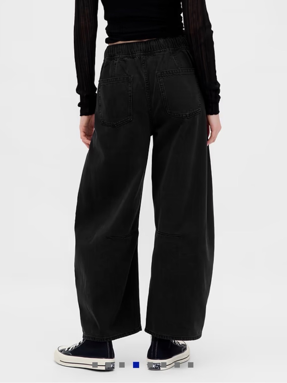 Gap Women's Mid Rise UltraSoft Easy Horseshoe Jeans - Picture 2 of 3